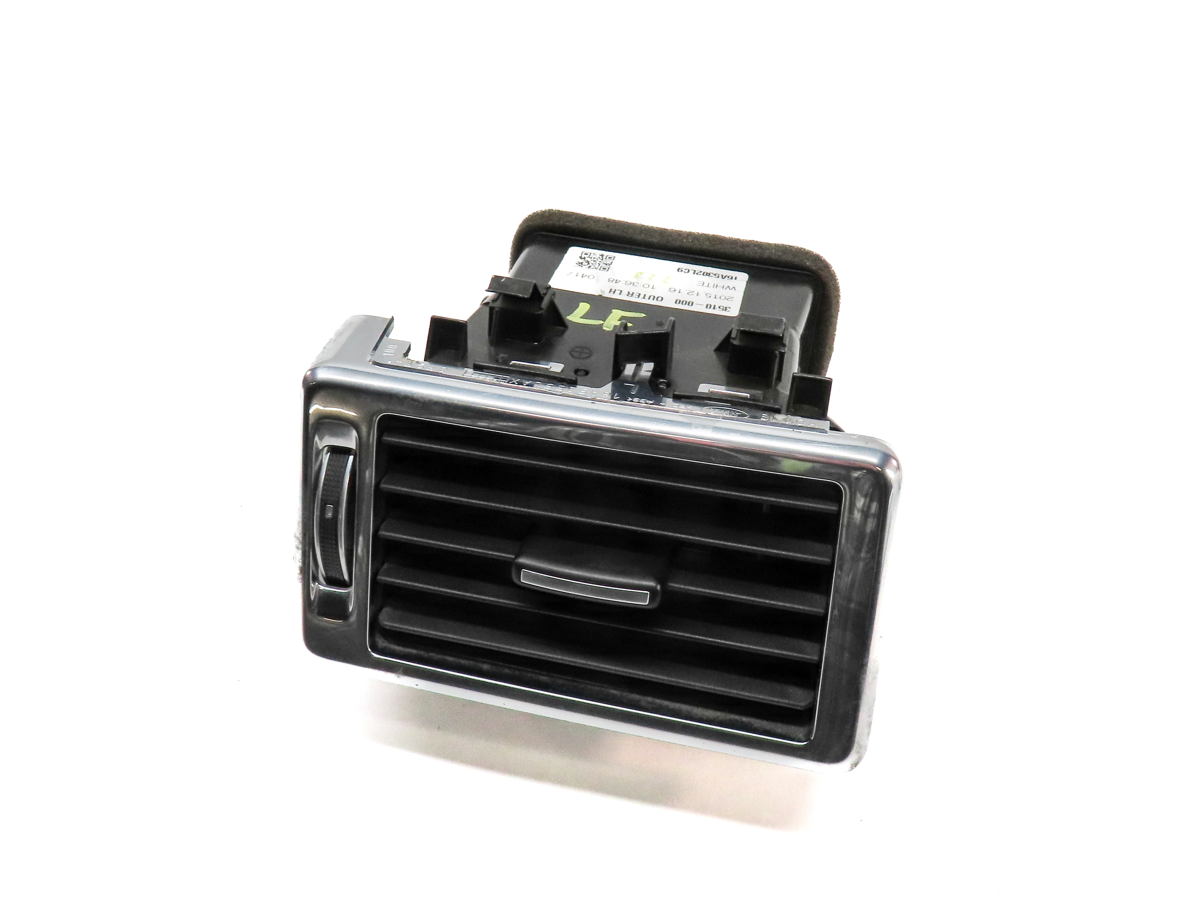 2016 LAND DISCOVERY SPORT L550 FRONT LEFT DRIVER DASH AC HEATER AIR VENT (BLACK) — exact item pictured